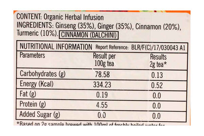 Typhoo Organic Root Remedy Tea 20 Bag