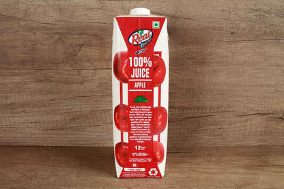 Real Active 100% Apple Juice No Added Sugar 1 Ltr