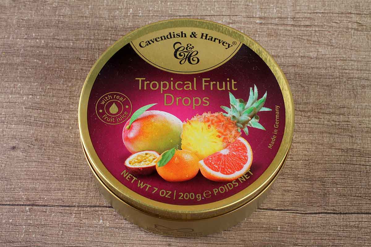 Cavendish & Harvey Tropical Fruit Drops 200 Gm