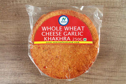 WHOLE WHEAT CHEESE GARLIC KHAKHRA 250