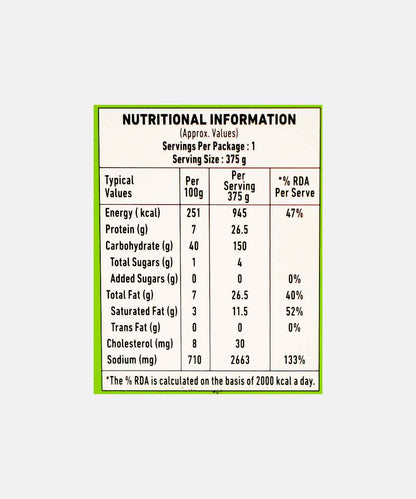 Gits Dal Tadka And Jeera Rice Ready Meals 375 Gm