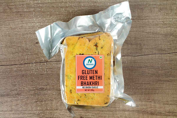 gluten free methi bhakhri no onion no garlic mobile 200 gm
