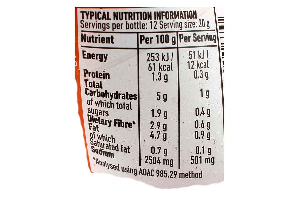 Nandos Peri Peri Extra Hot Sauce 250 Gm