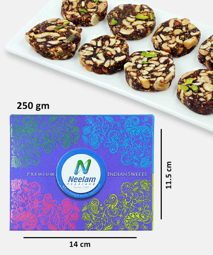 Anjeer Roll 250 Gm No Added Sugar Sweet