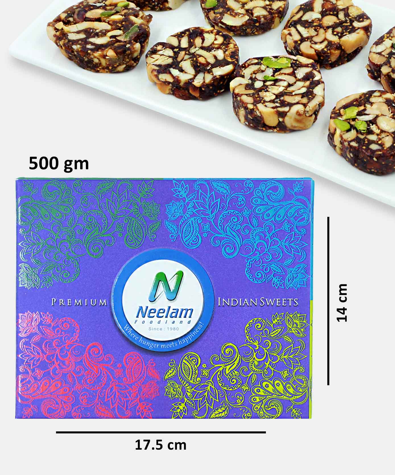Anjeer Roll 500 Gm No Added Sugar Sweet