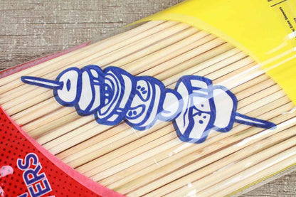 Ezee Wooden Skewers 80 Pc 48 Gm
