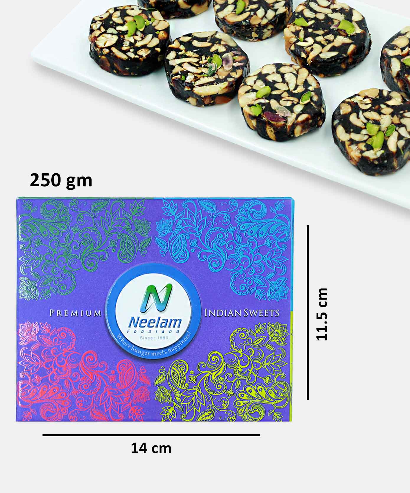 Khajur Roll 250 Gm No Added Sugar Sweet