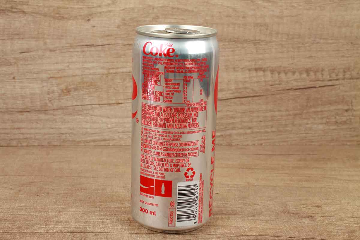 Coke Diet No Sugar 300 Ml