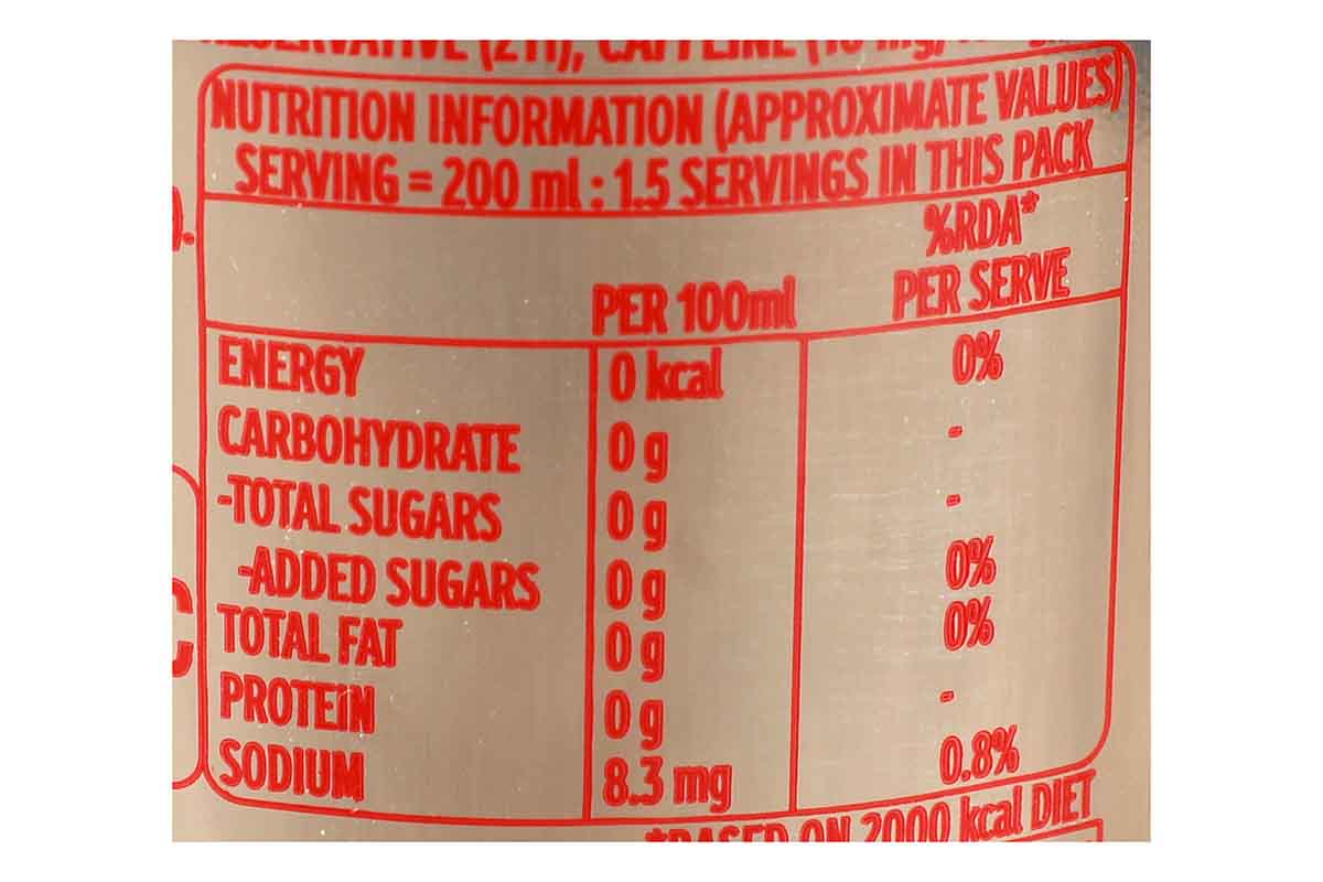 Coke Diet No Sugar 300 Ml