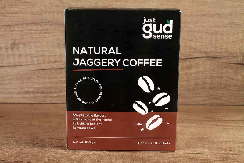just gud sense natural jaggery coffee 100 gm