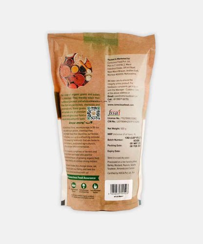 Conscious Food Whole Masoor 500 Gm