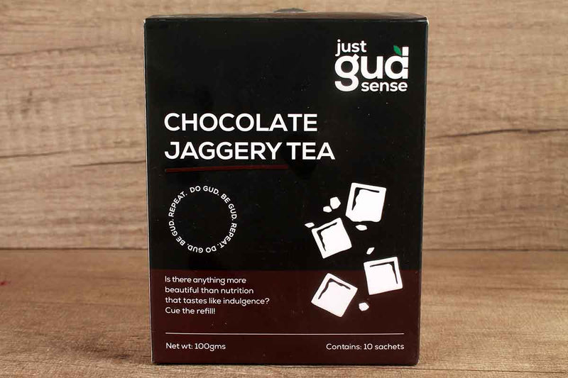 just gud sense chocolate jaggery tea 100 gm