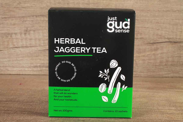just gud sense herbal jaggery tea 100 gm