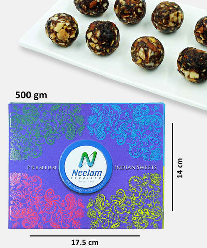 Dates & Dry fruits Laddu 500 Gm No Added Sugar Sweet