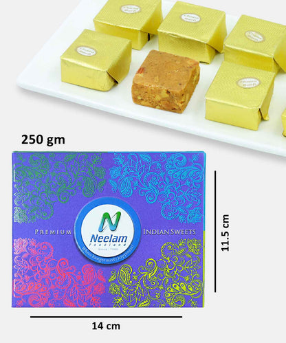 Besan Barfi Sweet 250 Gm