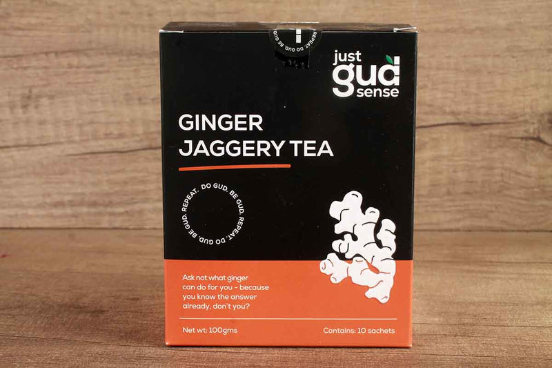 just gud sense ginger jaggery tea 100 gm