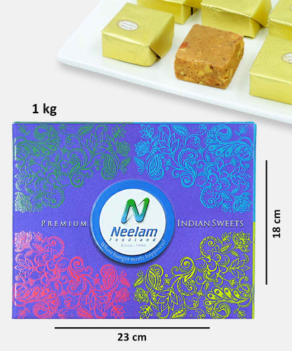 Besan Barfi Sweet 1 Kg