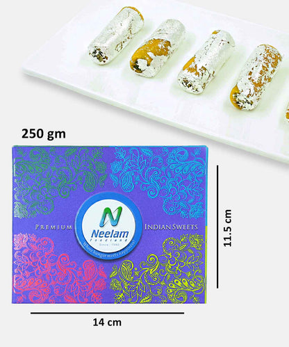 Kesar Pista Roll Sweet 250 Gm