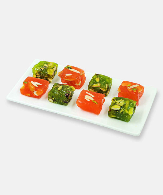 Badami Halwa 500 Gm Orange/Green Sweet