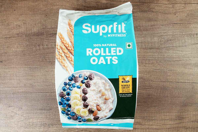 suprfit 100% natural rolled oats 1 kg
