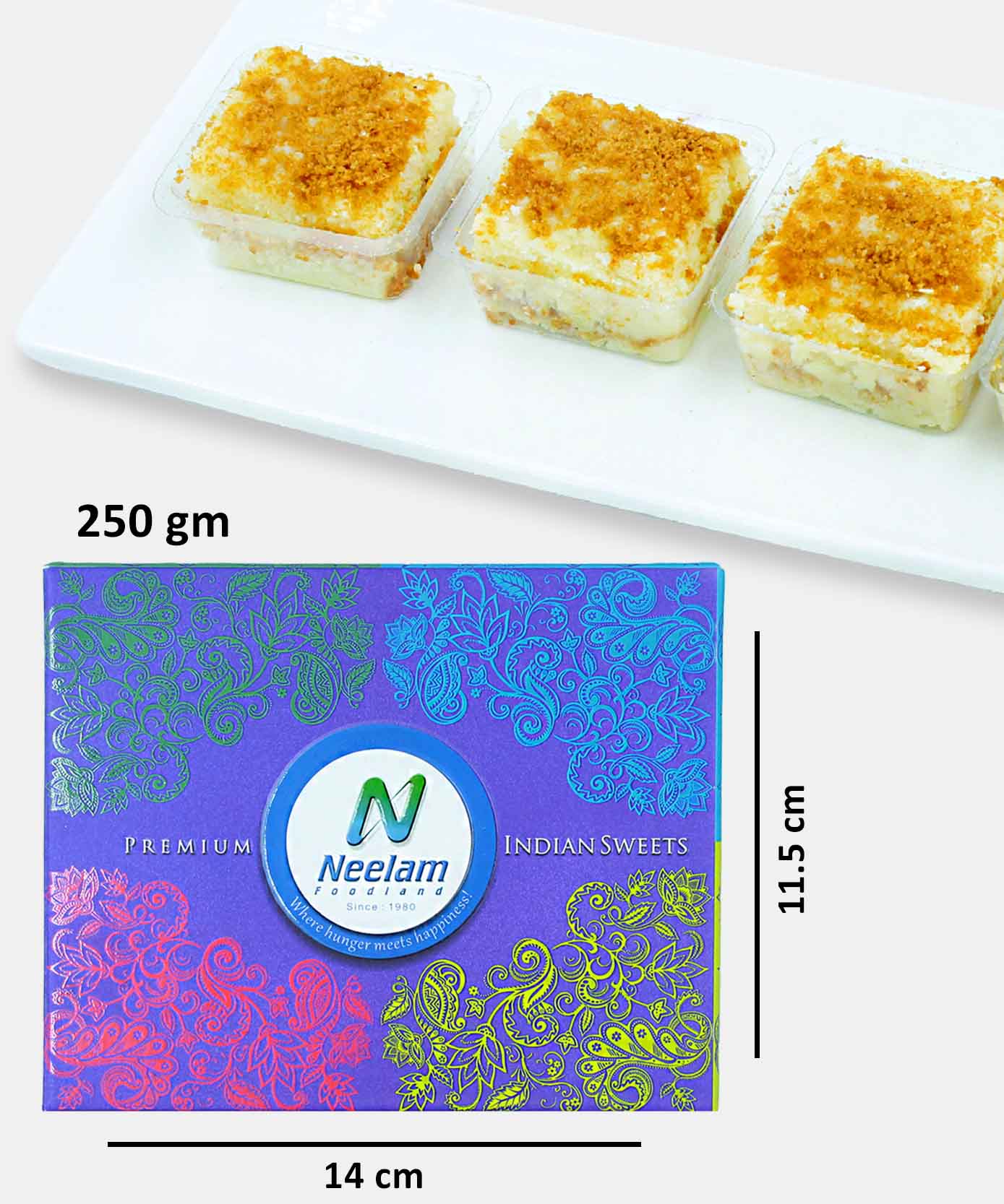 Biscoff Barfi Sweet 250 Gm