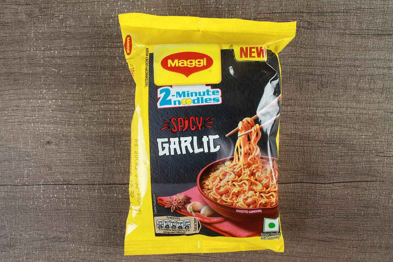 nestle maggi noodles spicy garlic 62