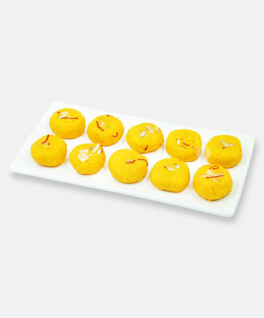 Kesar Round Peda Sweet 250 Gm