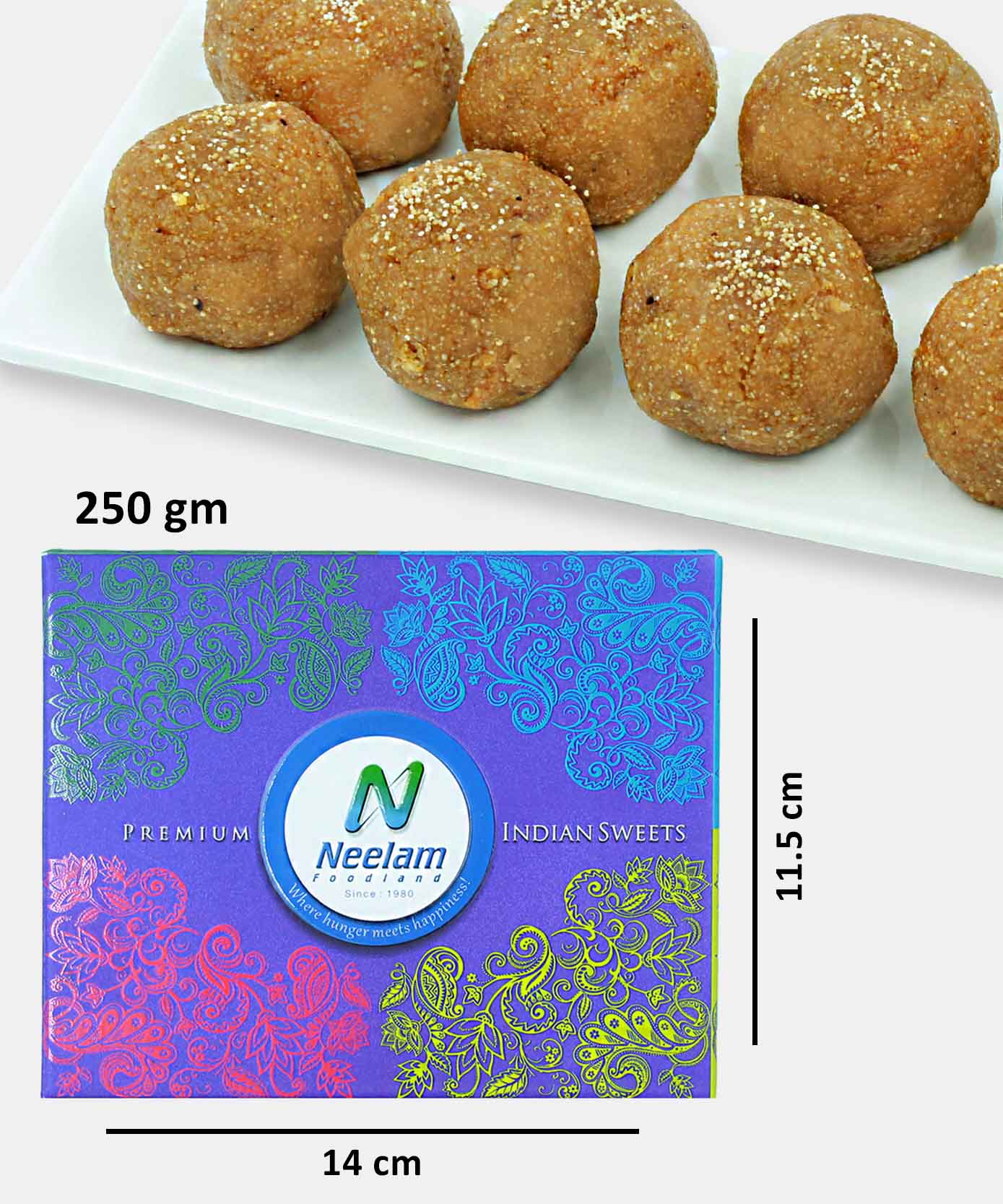 Churma Laddu Sweet 250 Gm