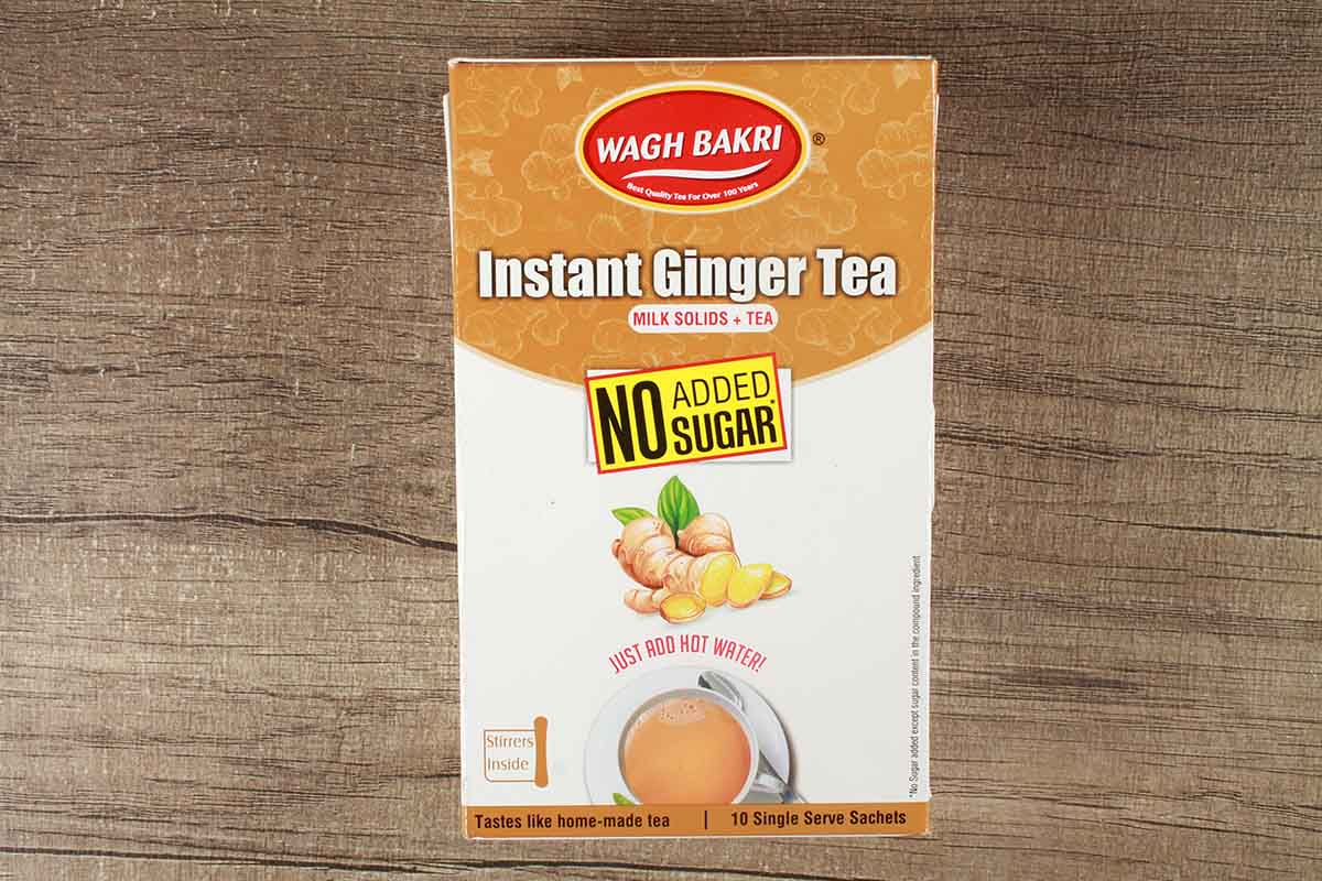 Wagh Bakri Ginger Tea No Added Sugar 80 Gm