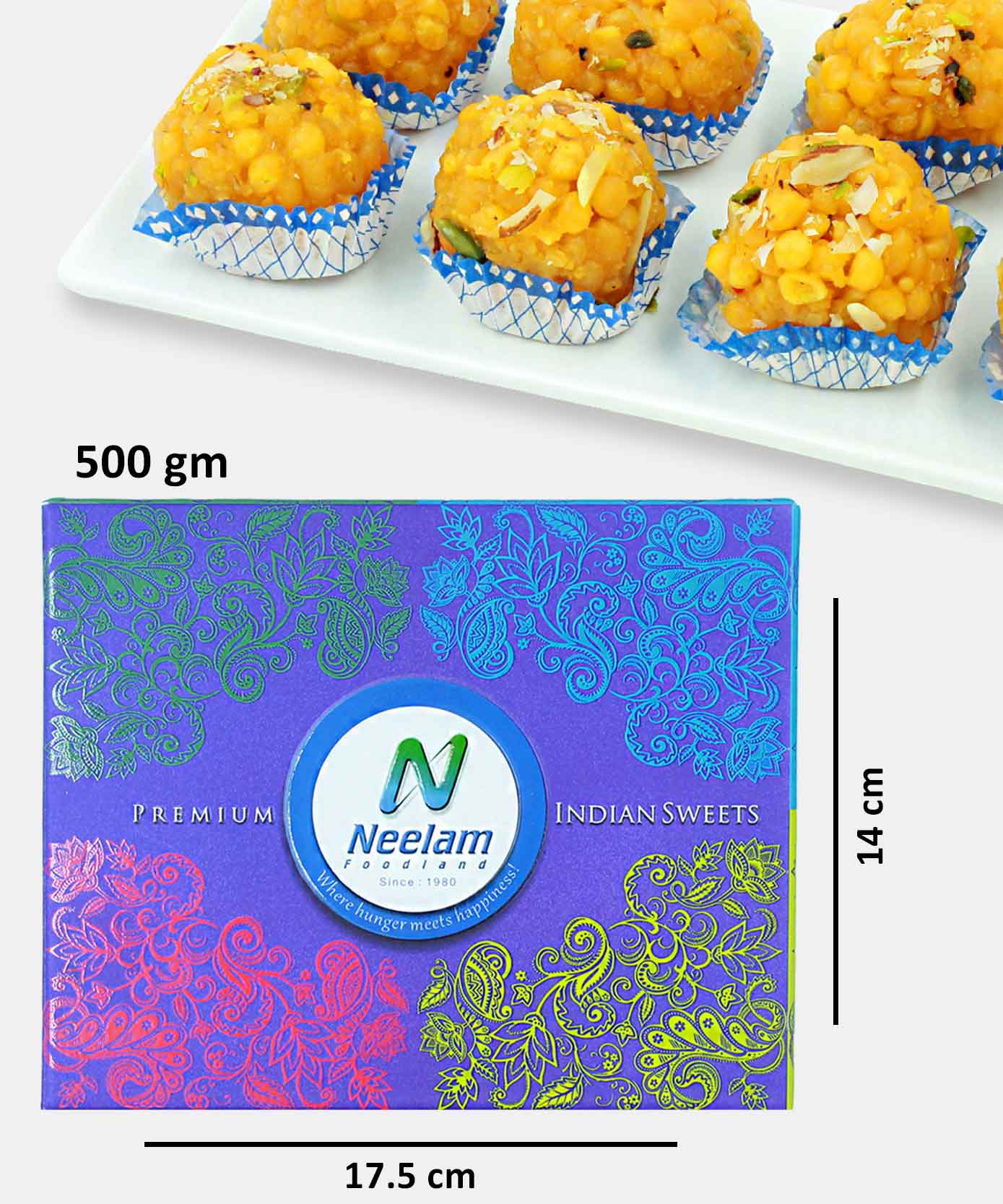 Bada Boondi Laddu 500 Gm Sweet