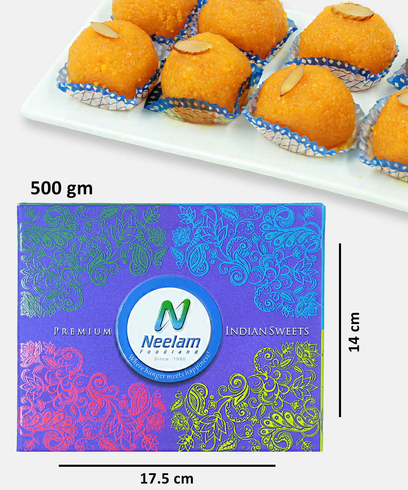 Motichoor Laddu Sweet 500 Gm