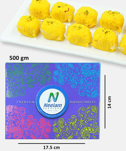 Kesar Peda Sweet 500 Gm