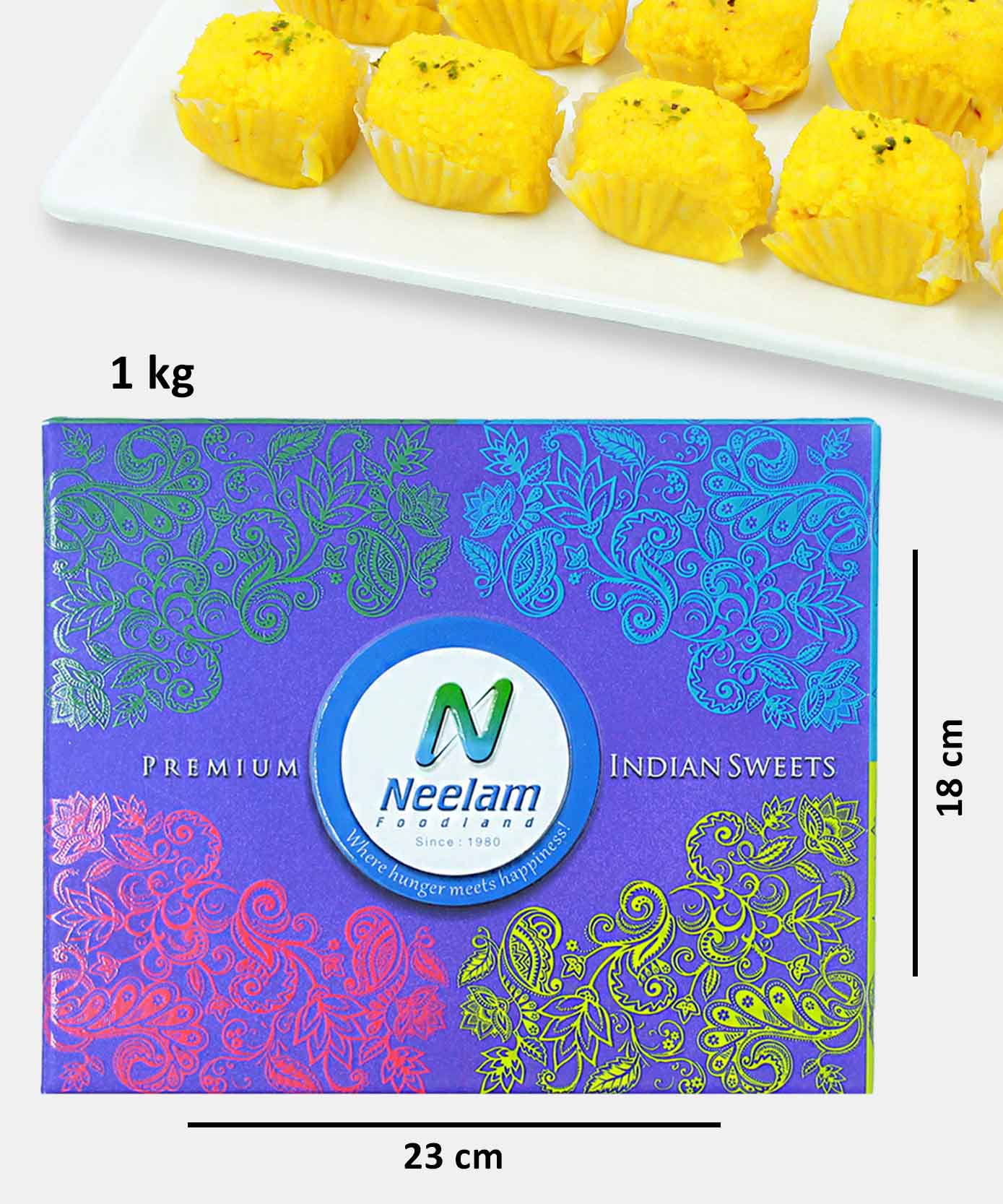 Kesar Peda Sweet 1 Kg