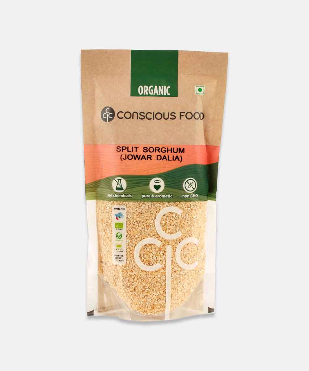 Conscious Food Split Jowar Dalia 200 Gm