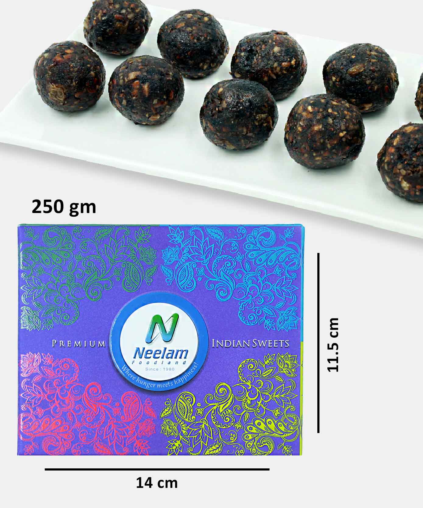 Dryfruit Vegan Laddu 250 Gm
