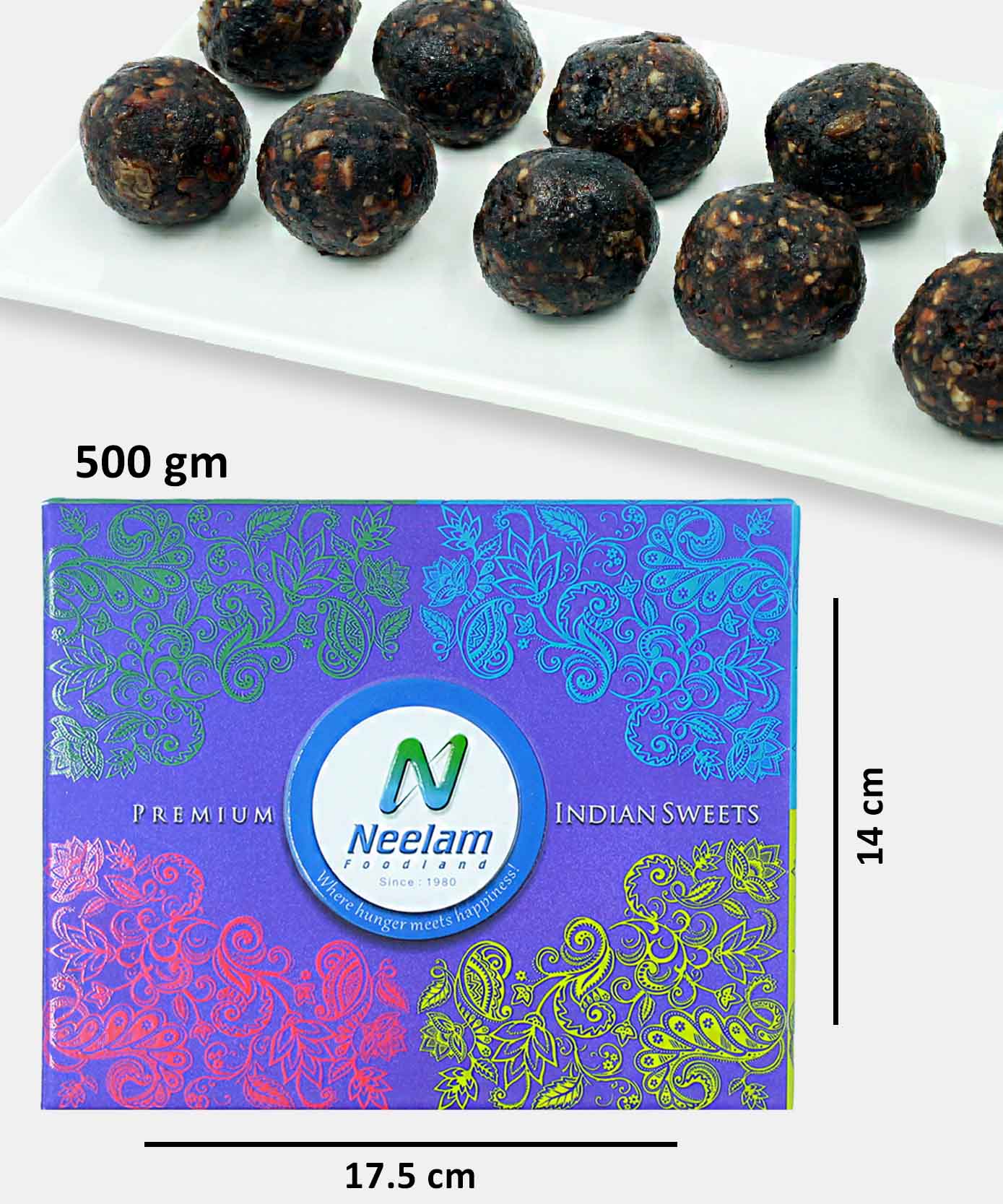 Dryfruit Vegan Laddu 500 Gm