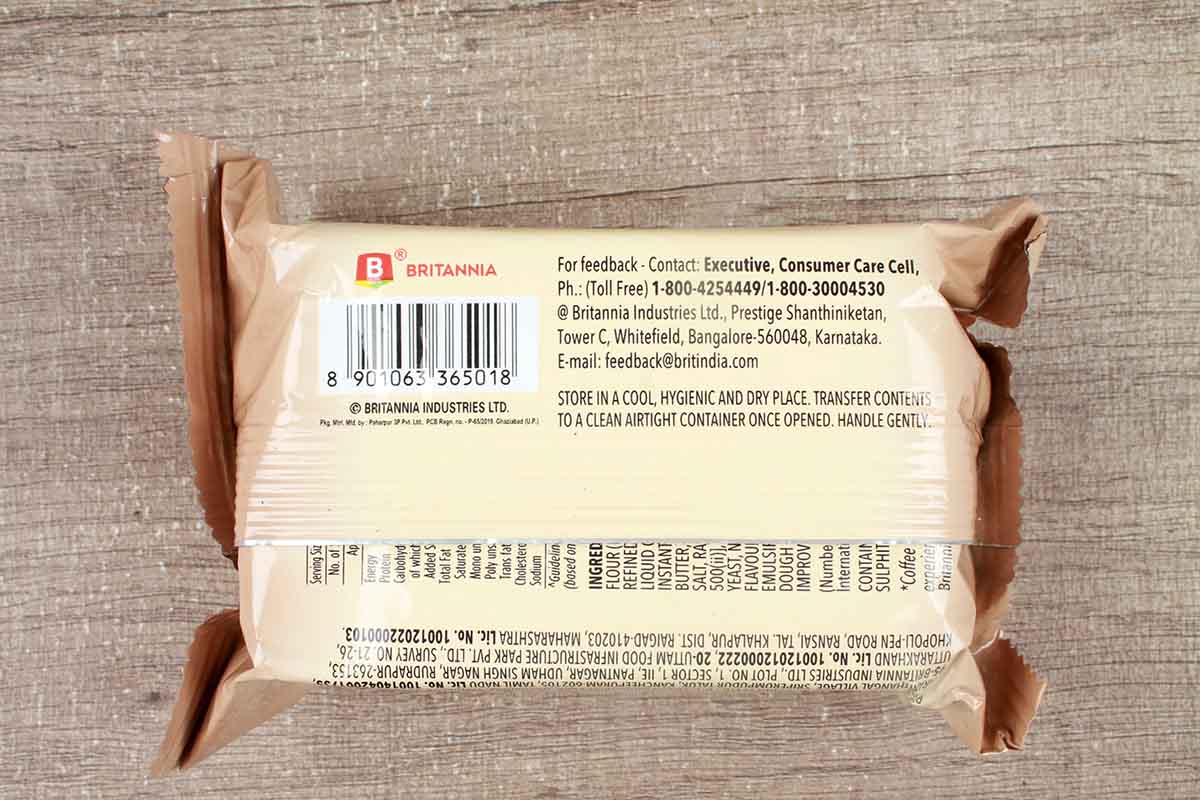 Britannia Biscafe Super Thin Coffee Cracker 100 Gm