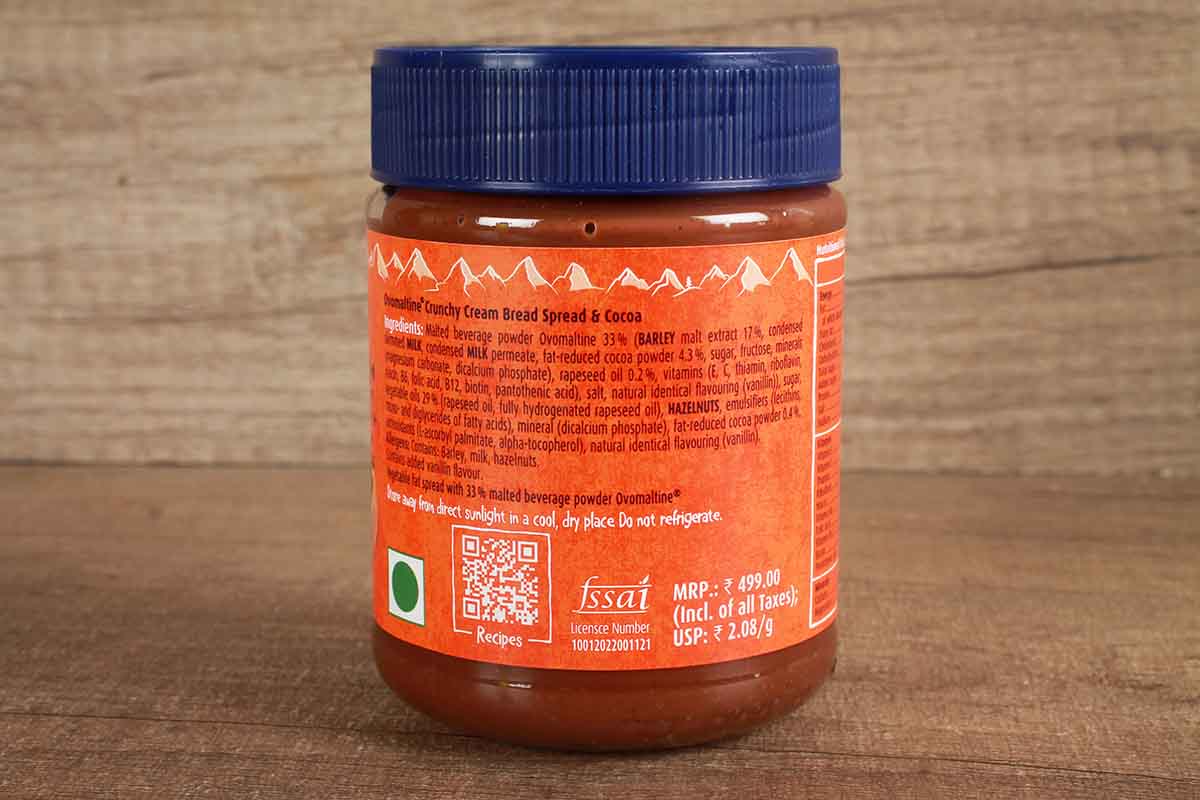 Ovomaltine Crunchy Cream Spread 240 Gm