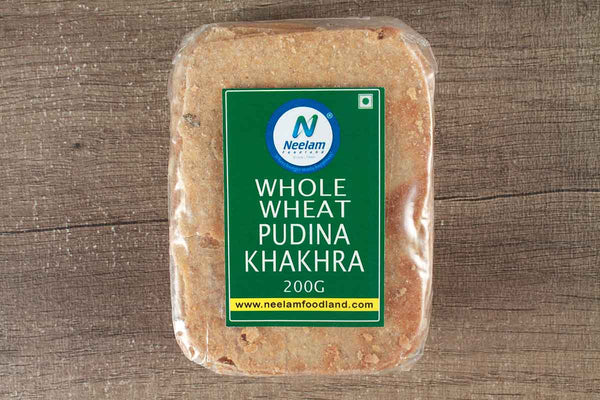 whole wheat pudina khakhra 200