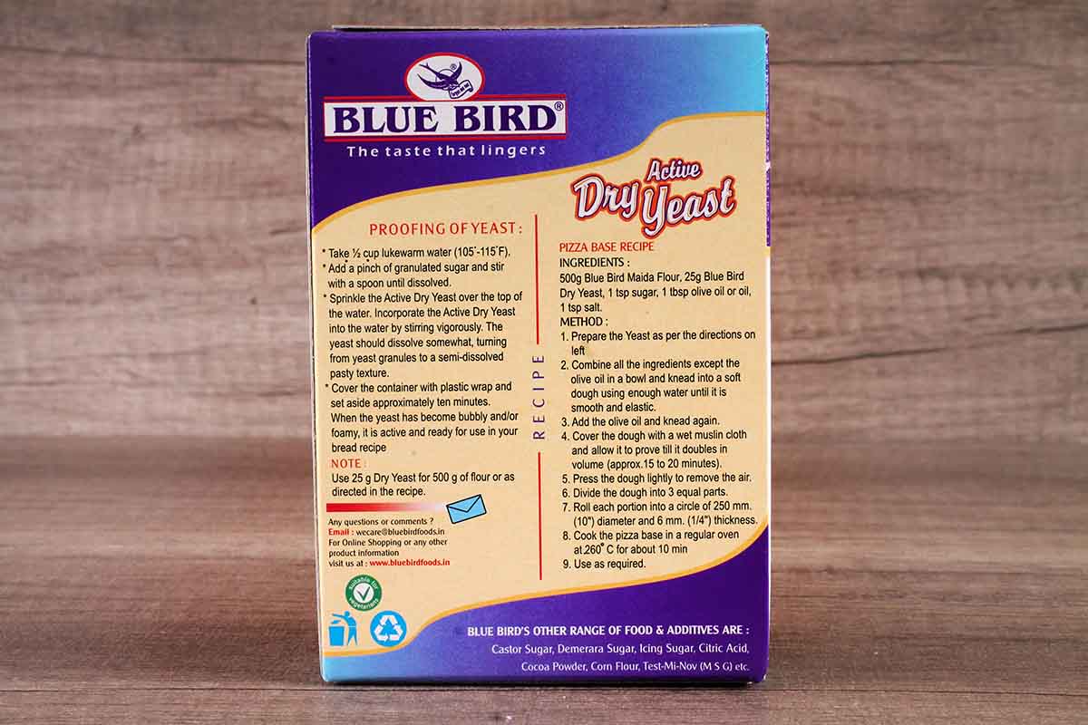 Blue Bird Active Dry Yeast 25 Gm