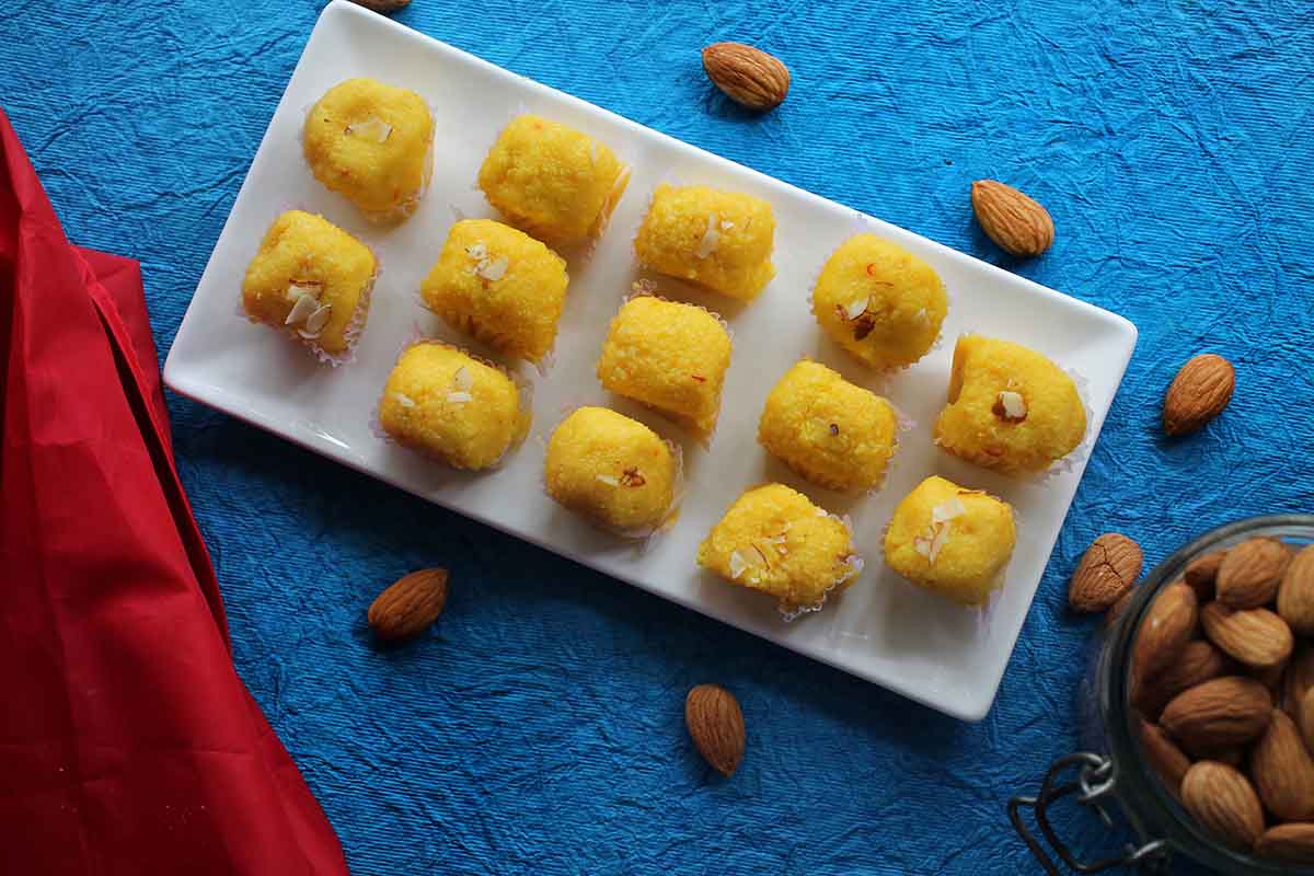 Kesar Peda Sweet 500 Gm