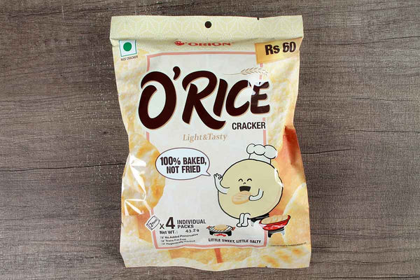 orion light & tasty rice cracker 43.2