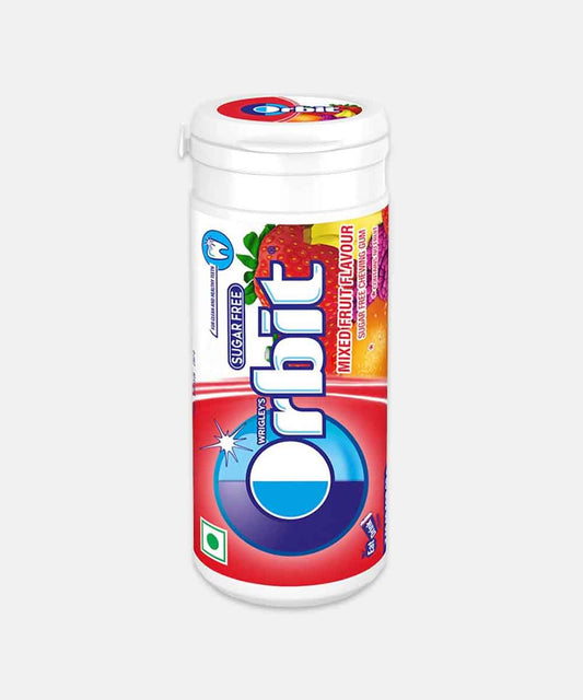 Orbit Sugar Free Mixed Fruit Chewing Gum 22 Gm