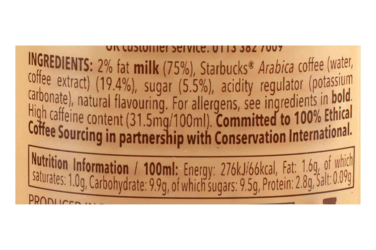 Starbucks Sweet Creamy Coffee Drink 250 Ml