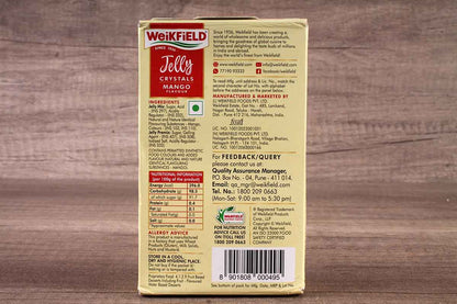 Weikfield Jelly Crystals Mix Mango 90 Gm
