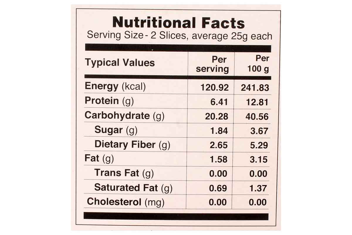 Zero Maida Protein Bread 250 Gm