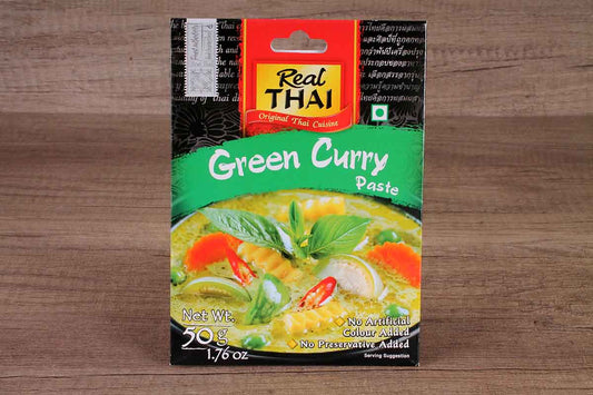Real Thai Green Curry Paste 50 Gm