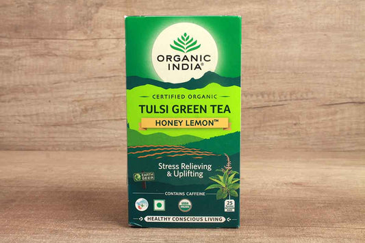 Organic India Honey Lemon Tulsi Green Tea 45 Gm (25 Bags)