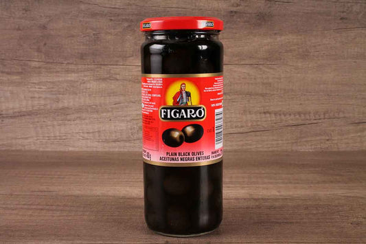 Figaro Black Olives Plain 450 Gm