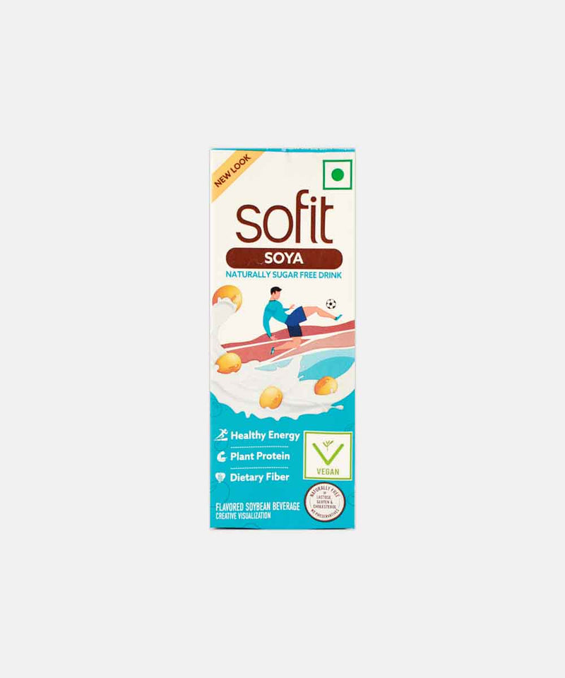 SOFIT SOYA DRINK NATURALLY SUGAR FREE 180 ML